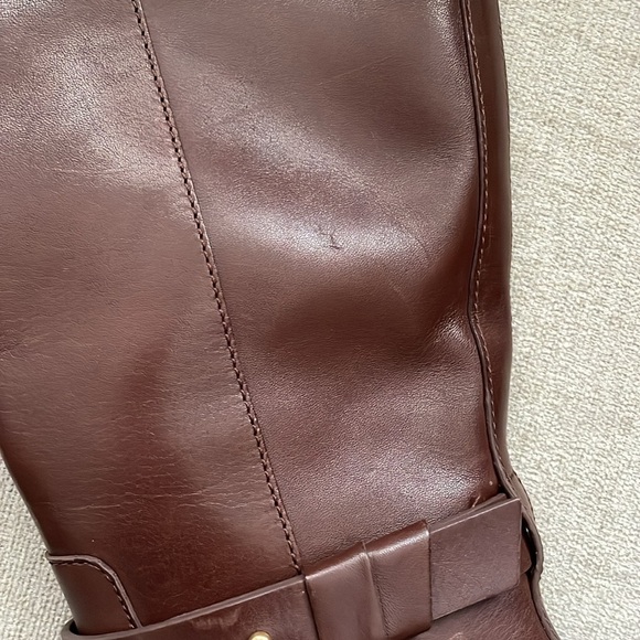 Tory Burch Everly Riding Boots- 6W - Picture 5 of 9